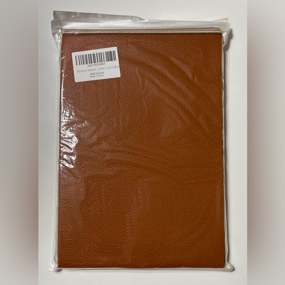 Textured Faux Leather Sheets